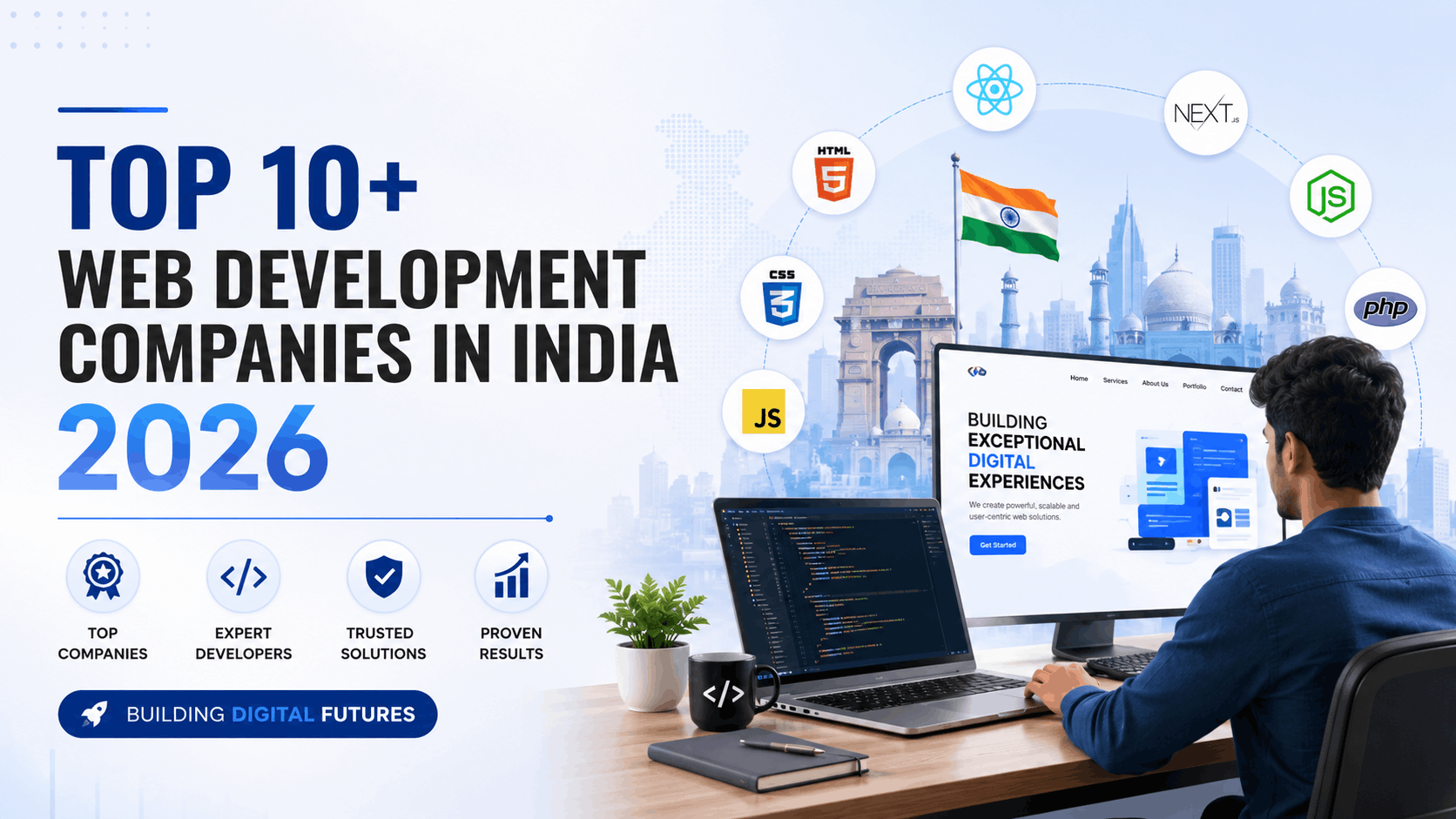 Read more about the article Top Web Development Companies in India 2026 – Verified & Ranked