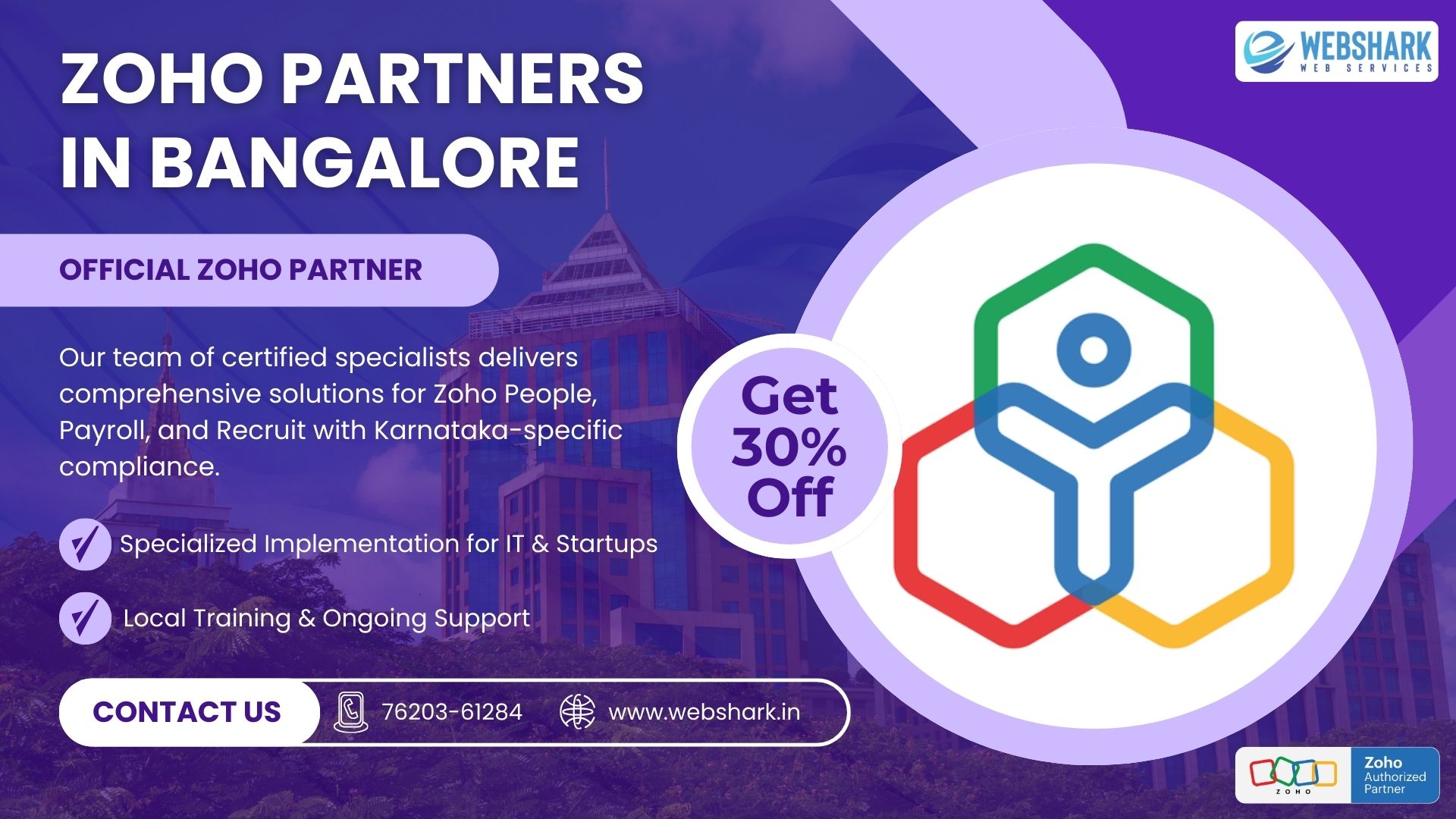 Read more about the article Zoho Partners in Bangalore: Expert HRMS Implementation & Support