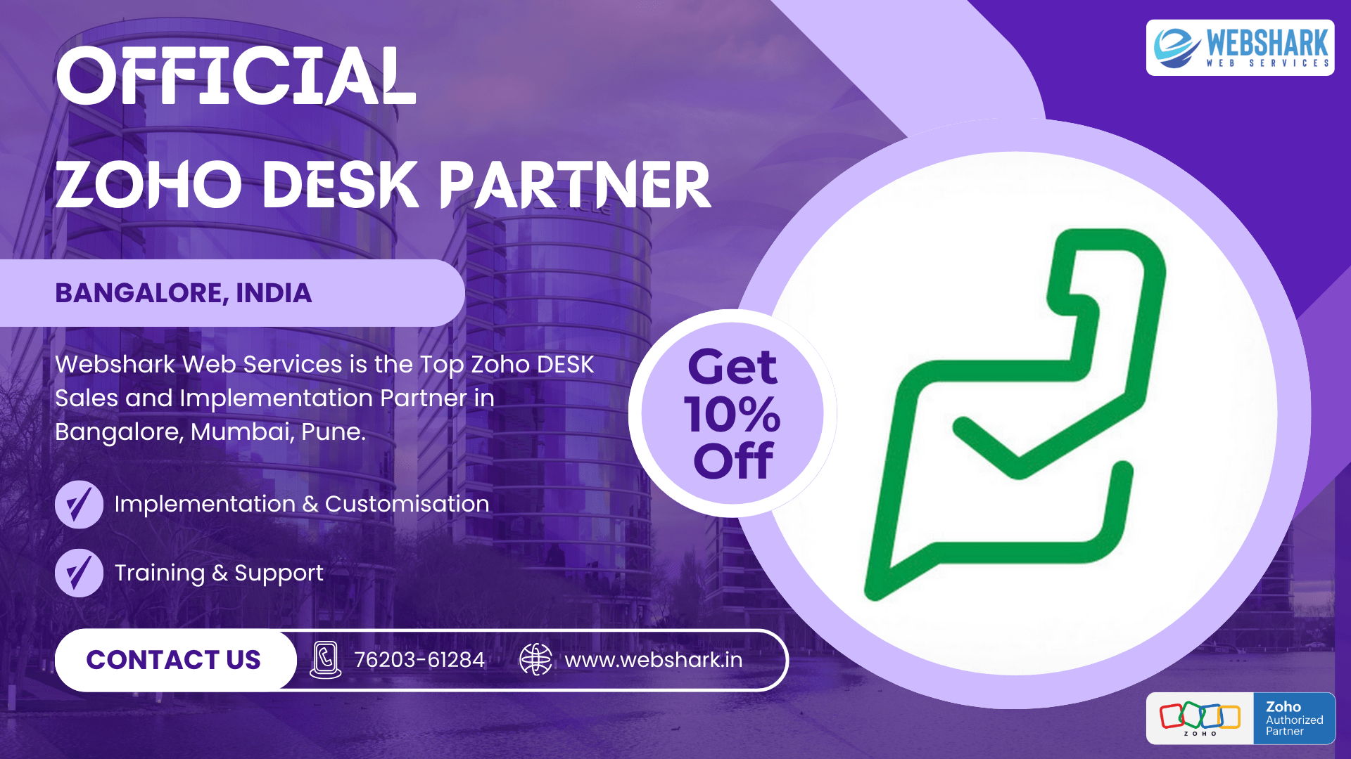 Read more about the article Zoho Desk Implementation Partner: Transforming Customer Support Across Bangalore, Pune, and Mumbai