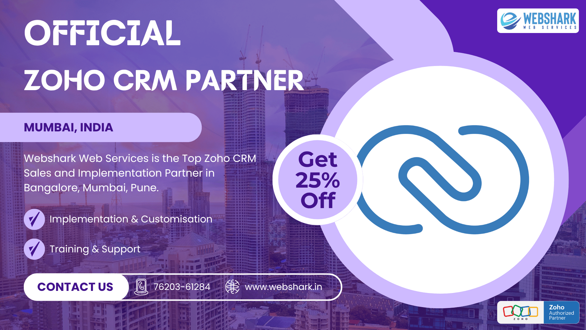 Read more about the article Zoho CRM Implementation Partner: Accelerating Sales Growth Across Bangalore, Pune, and Mumbai