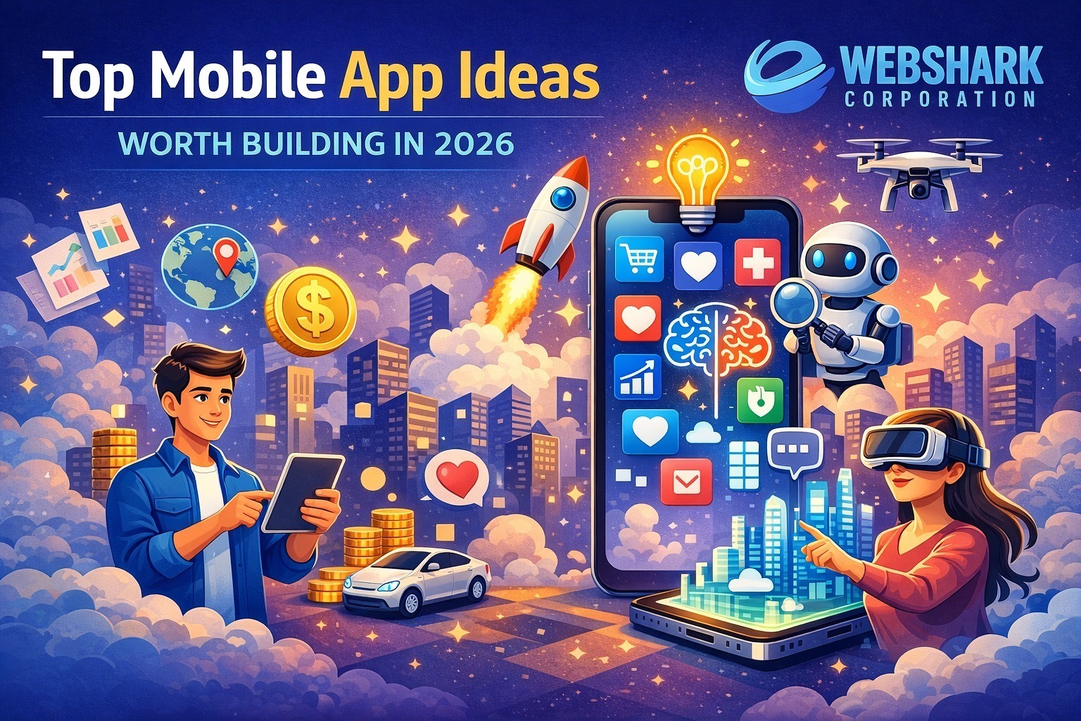 Read more about the article Top Mobile App Ideas Worth Building in 2026