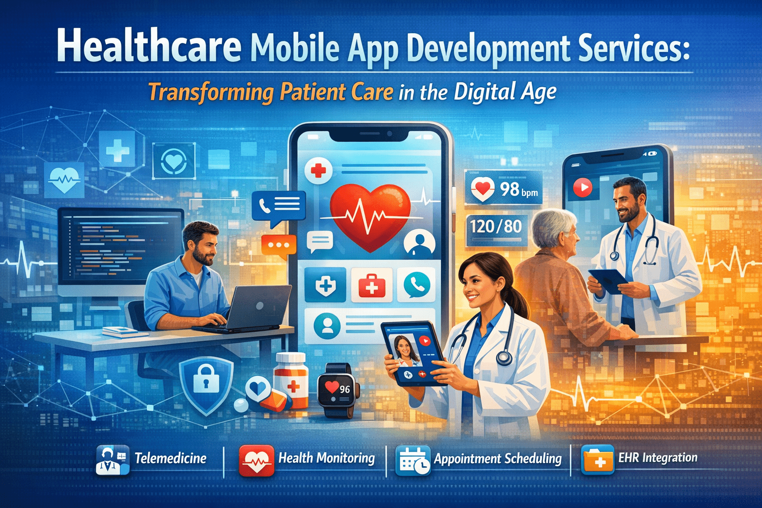 Read more about the article Healthcare Mobile App Development Services
