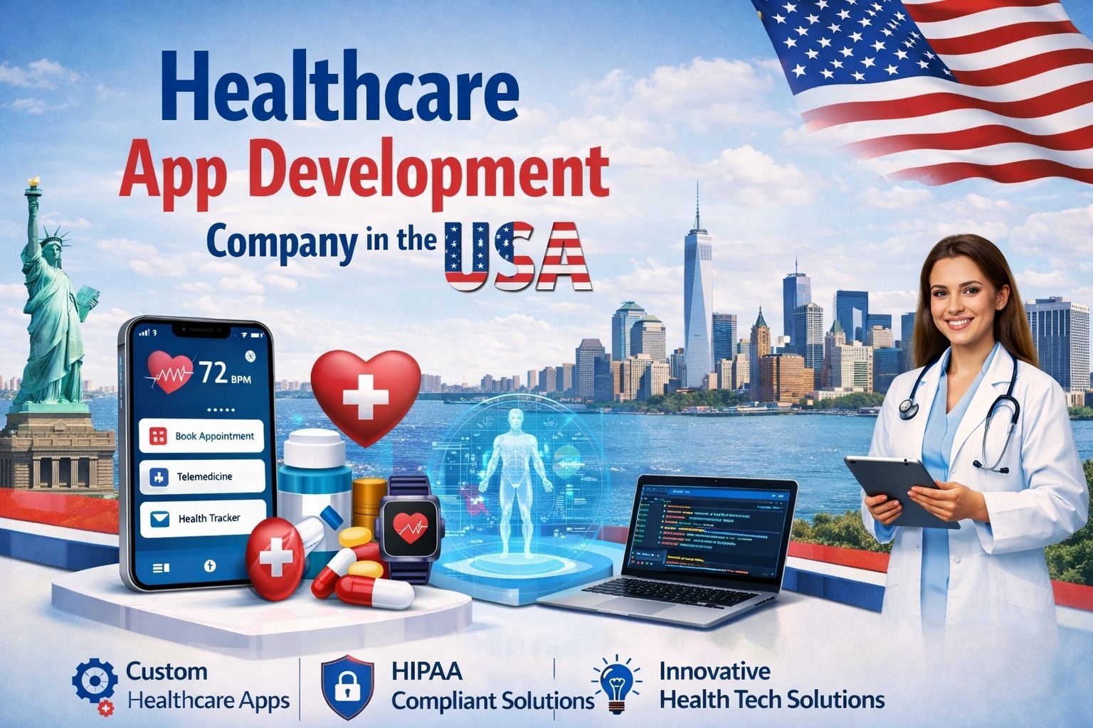Read more about the article Healthcare App Development Company in the USA