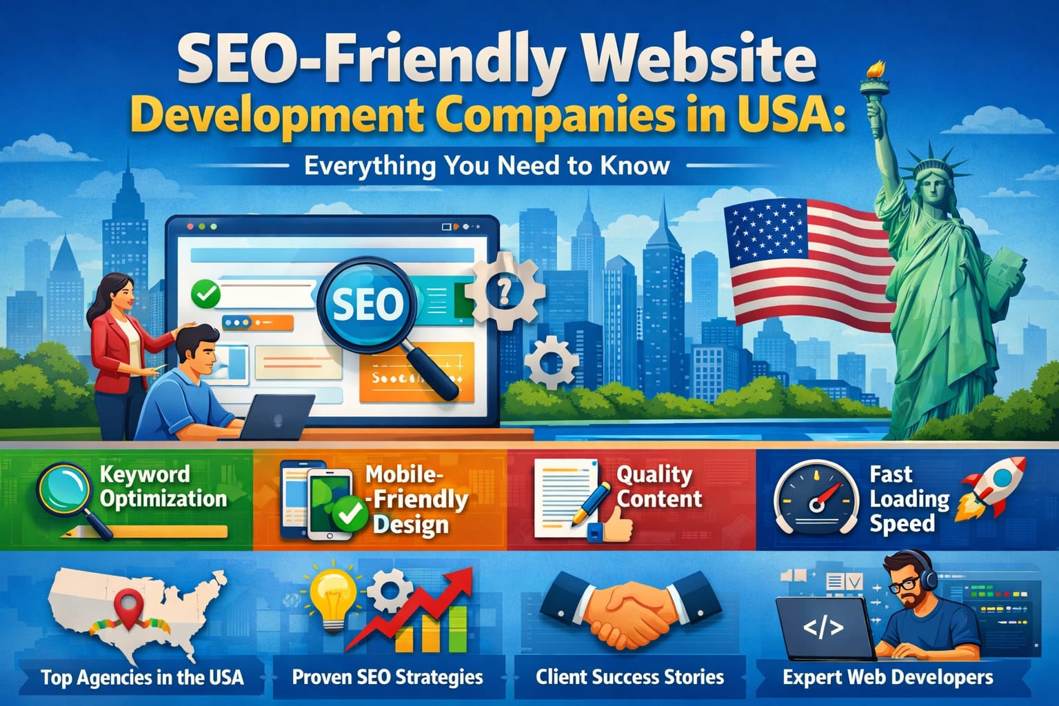 Read more about the article SEO-Friendly Website Development Companies in USA