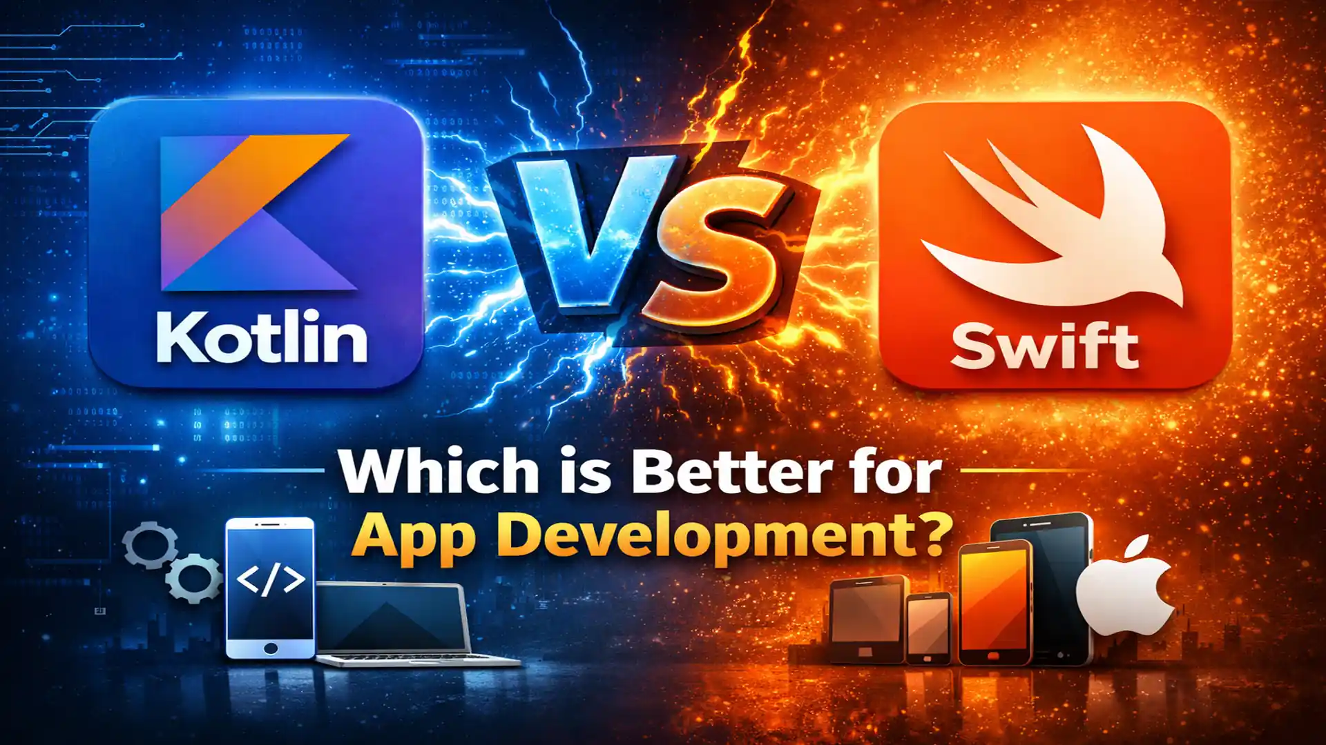 Read more about the article Kotlin vs Swift – Which is Better for App Development?