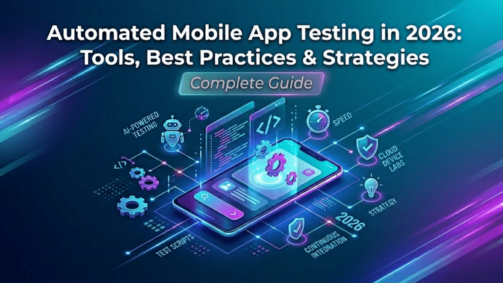 Read more about the article Complete Guide to Automated Mobile App Testing in 2026: Tools, Best Practices & Strategies