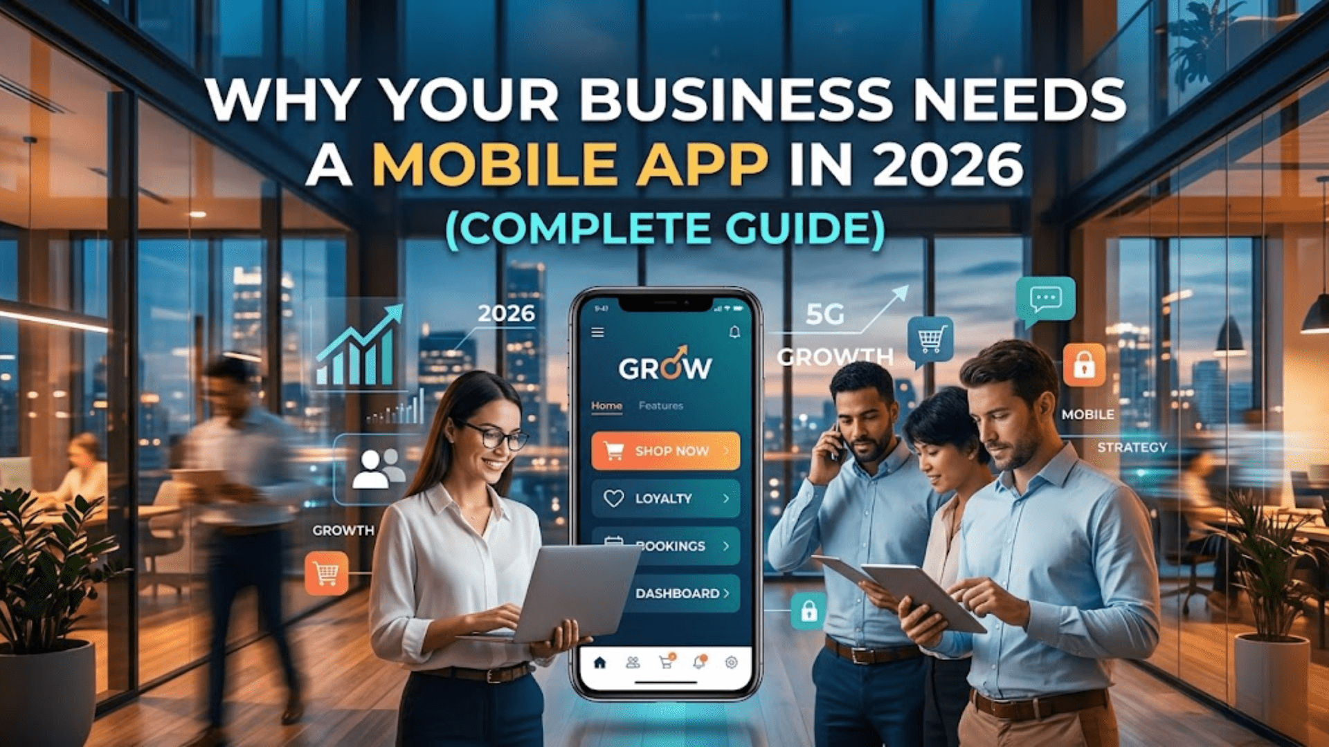 Read more about the article Why Your Business Needs a Mobile App in 2026 (Complete Guide)?