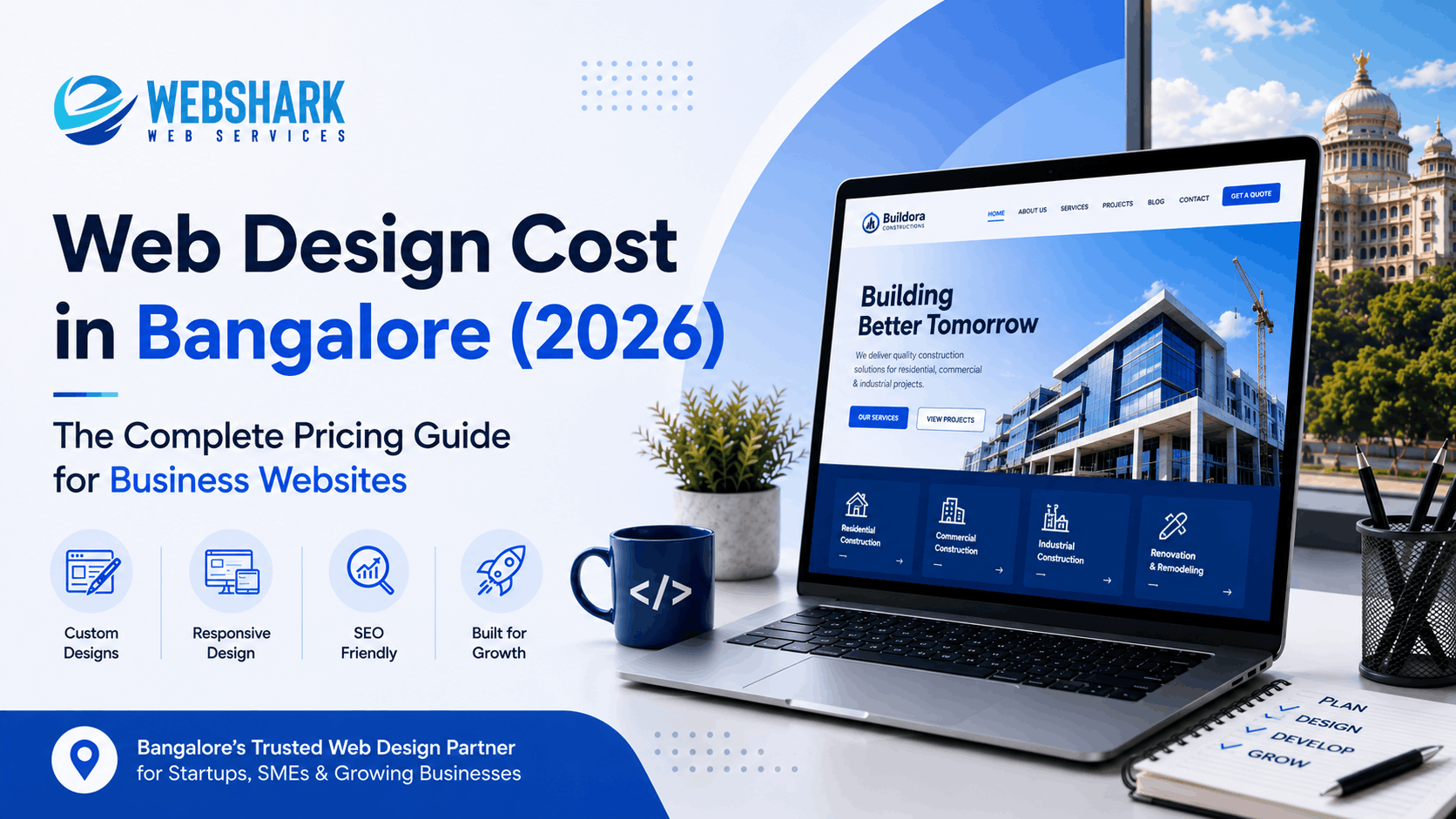 Read more about the article Web Design Cost in Bangalore (2026) — The Complete Pricing Guide