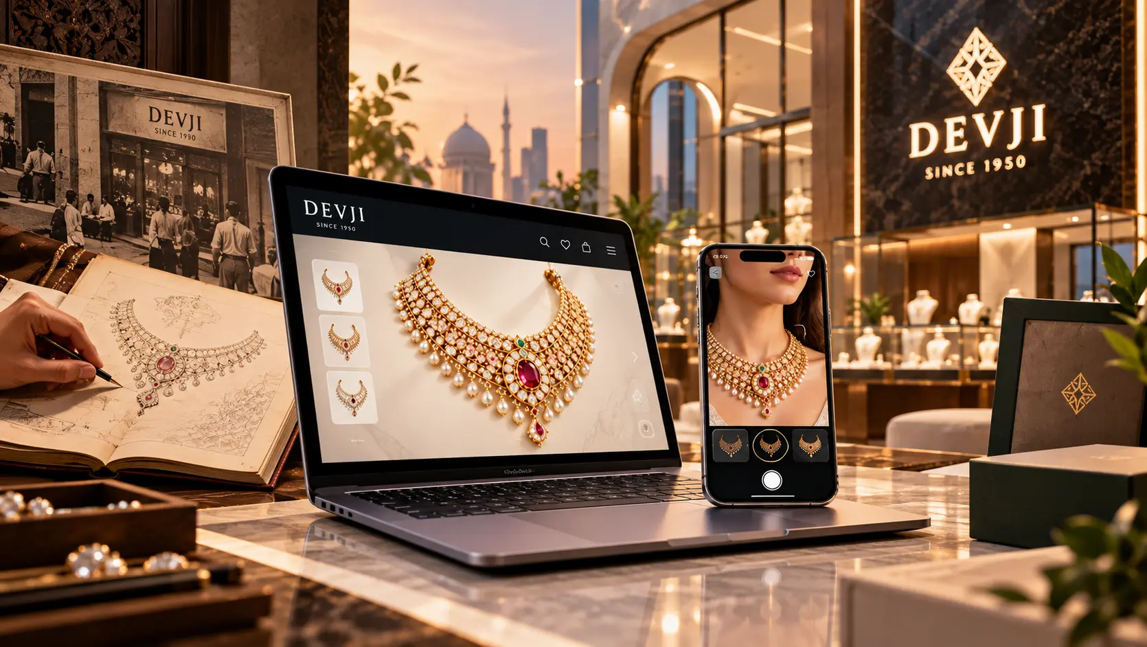 DEVJI Heritage to Digital Luxury Ecosystem