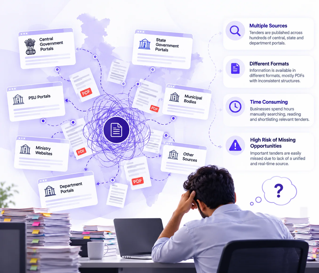 Dynamic system to solve the complicated tender data